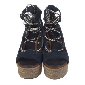 Tory Burch Suede Espadrilles